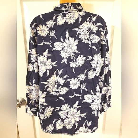 Lauren Ralph Lauren Pajama Top 100% cotton - Picture 2 of 3